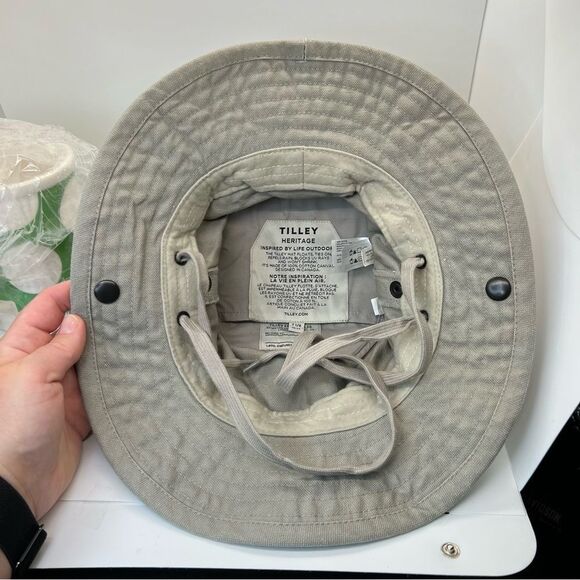 Tilley Heritage Collection (Size 7 1/8) Khaki 100% Cotton Outdoor Hat (NEW-NWT) - Picture 15 of 15